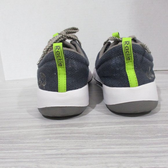 NEW! UNISEX RACKLE 'ALEX' SUSTAINABLE FASHION SNEAKERS! MEN 7.5/WOMEN 9 - Picture 7 of 11